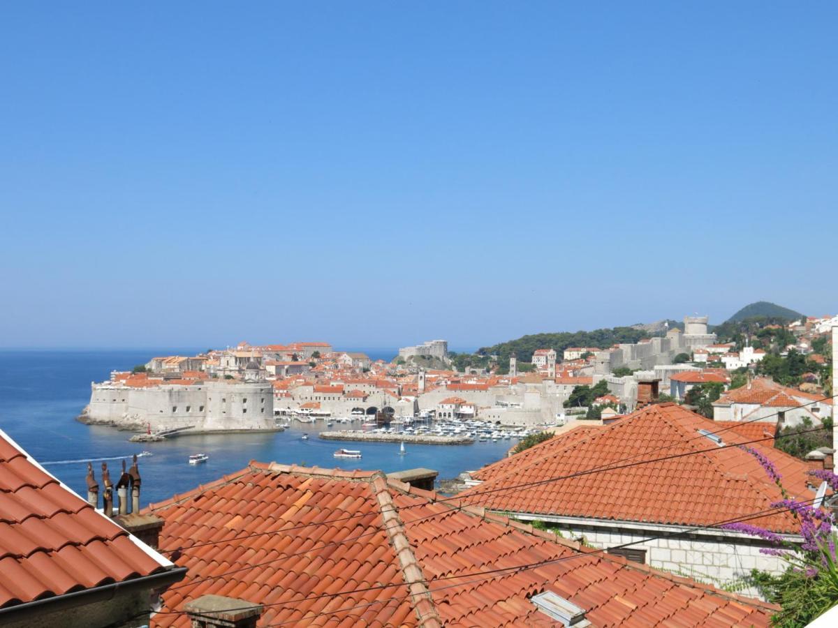 Sunset Over The Dubrovnik'S Old Town מראה חיצוני תמונה